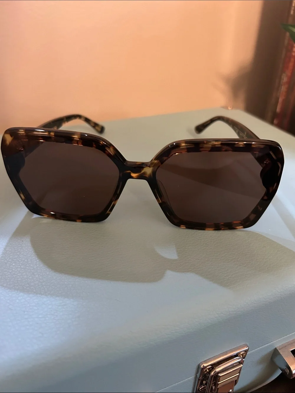 Diff eyewear - Tortoise - Presley - Brown - Sunglasses